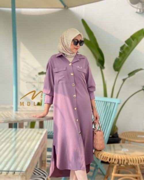 Baju Wanita Zara Midi Dress