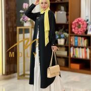Baju muslim elena long Tunik